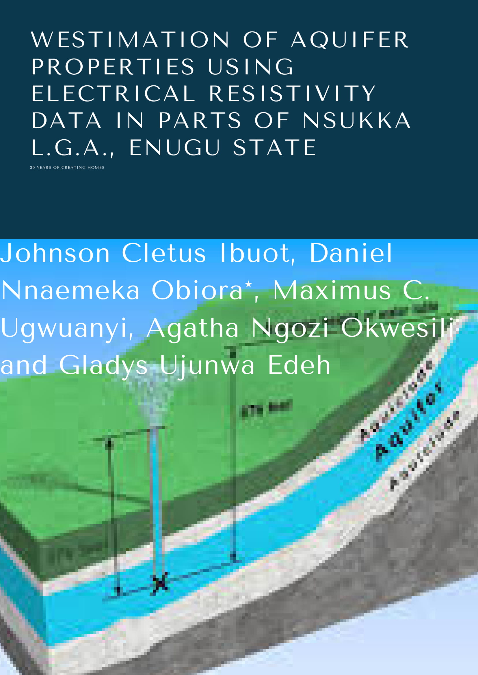 Estimation of aquifer properties using electrical resistivity data in parts of Nsukka L.G.A., Enugu State image